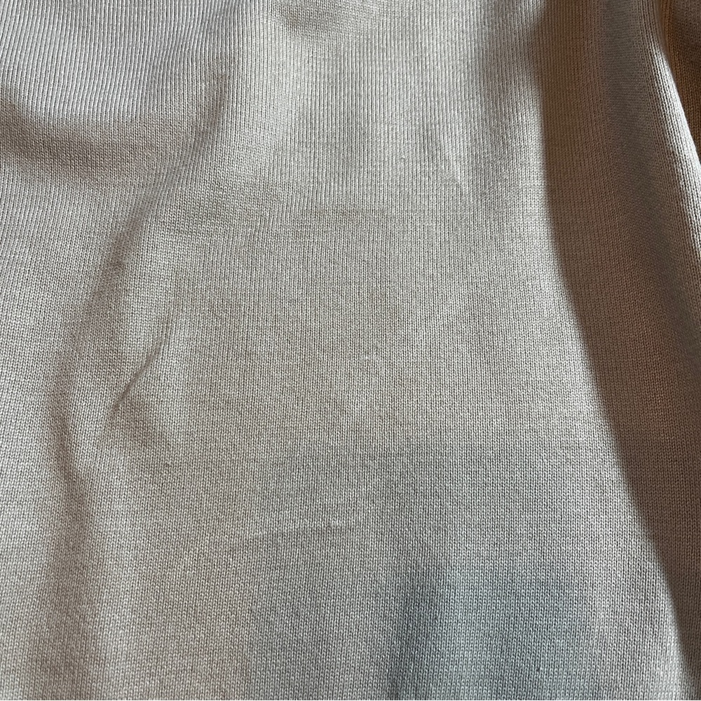 Strut & Bolt Tan Dramatic Statement Ruffle Sleeve Top Women's L Mob Wife - Picture 8 of 13